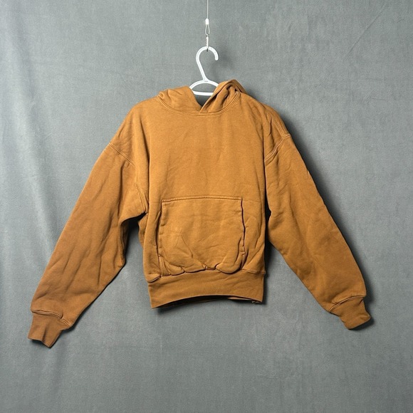 GAP Other - YZY Yeezy Gap Perfect Hoodie Camel Brown Double Layer Heavyweight Size M
